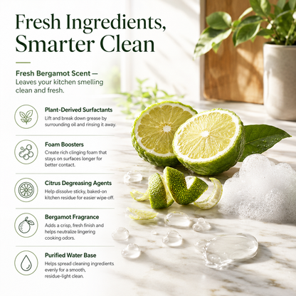 Ancientka Kitchen Grease Foam Cleaner